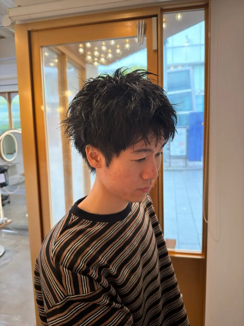 メンズ 荒木 千奈のヘアスタイル