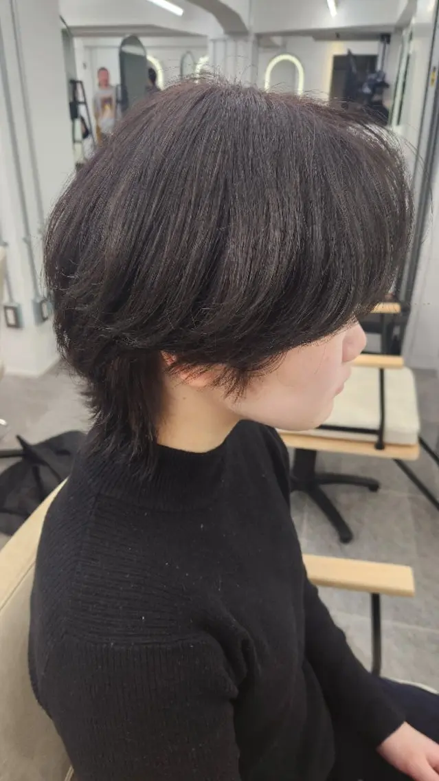 ショート 透明感カラー✨️ 札幌/ナカムラのヘアスタイル