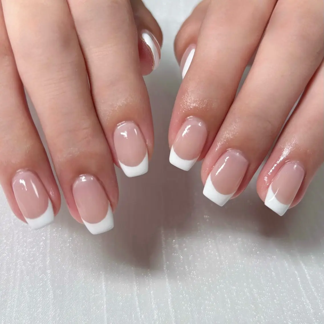 ネイル フレンチネイル ハンドネイル nail room Byeolのネイルデザイン