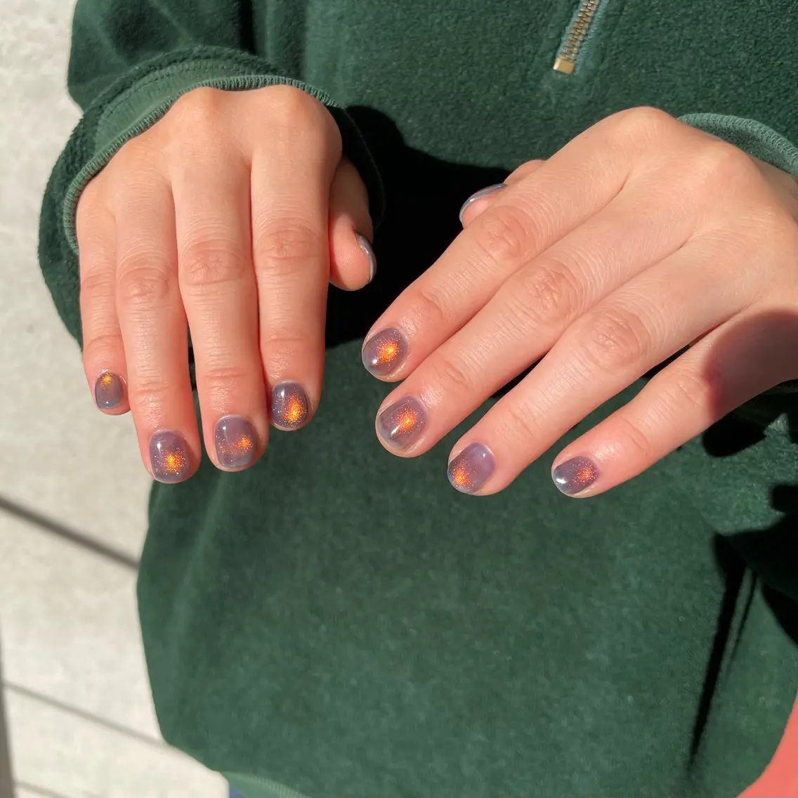 ネイル マグネットネイル ハンドネイル MARU NAIL honokaのネイルデザイン