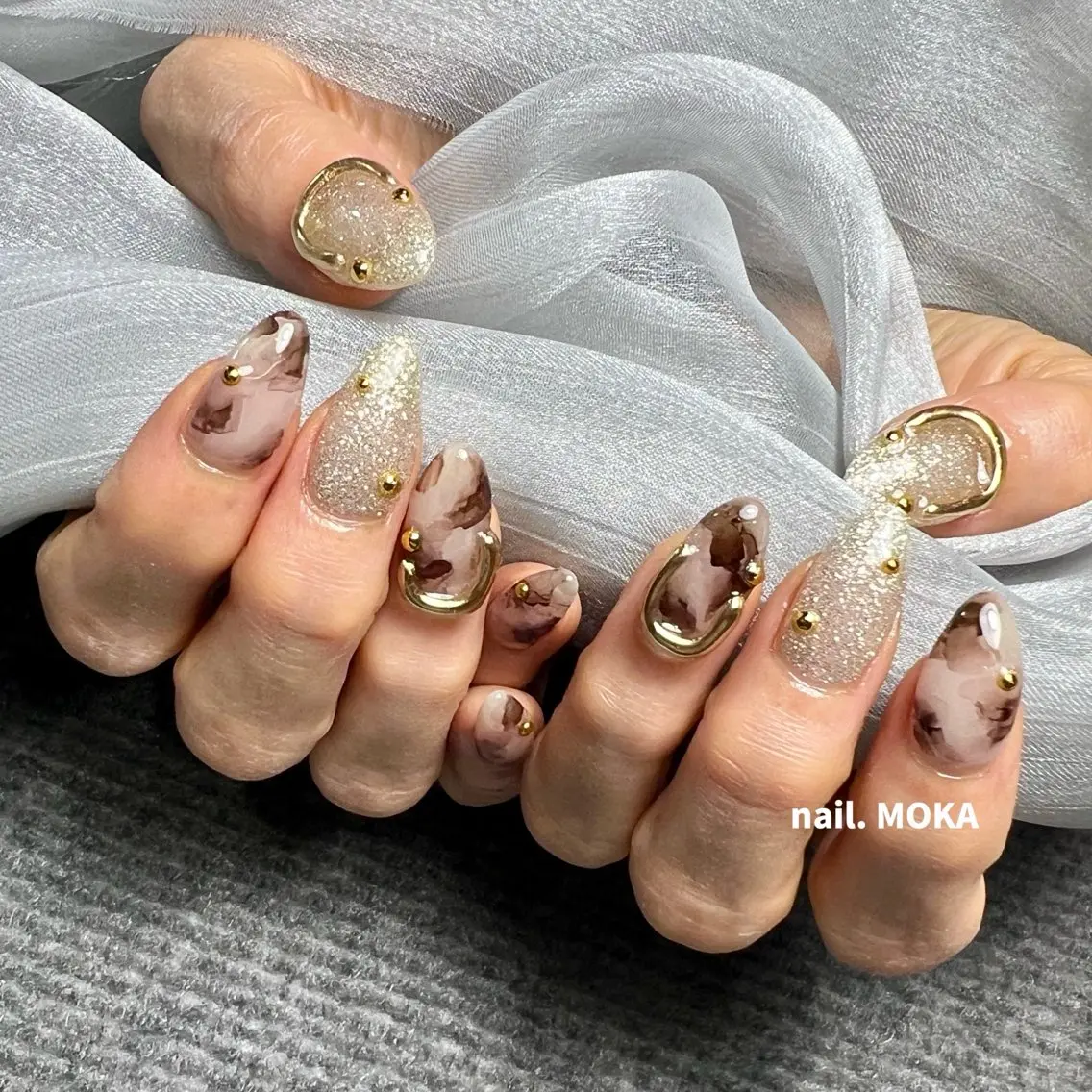 ネイル ハンドネイル nail. MOKAのネイルデザイン