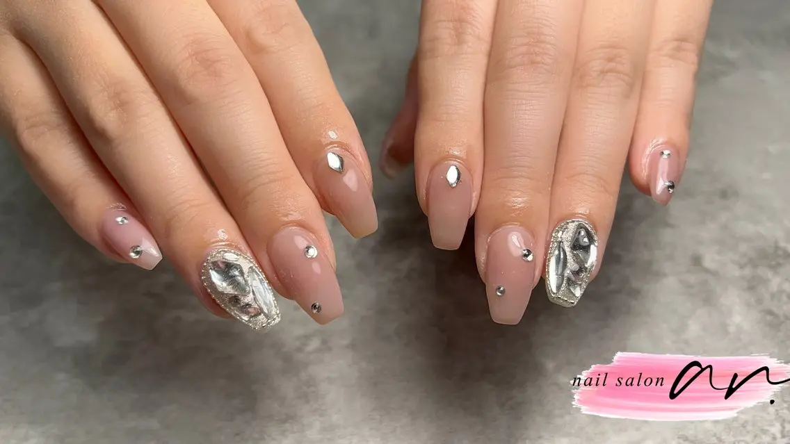 ネイル 持ち込み ハンドネイル nailsalon ar.のネイルデザイン