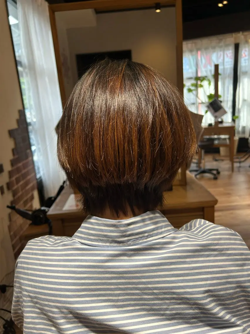 ショート ブリーチ・カットモデ ル募集中🫧高口小春のヘアスタイル