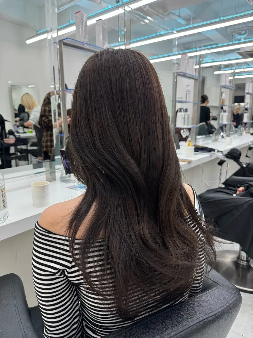 カラー noa🎀美髪縮毛/ 透明感カラーのヘアスタイル
