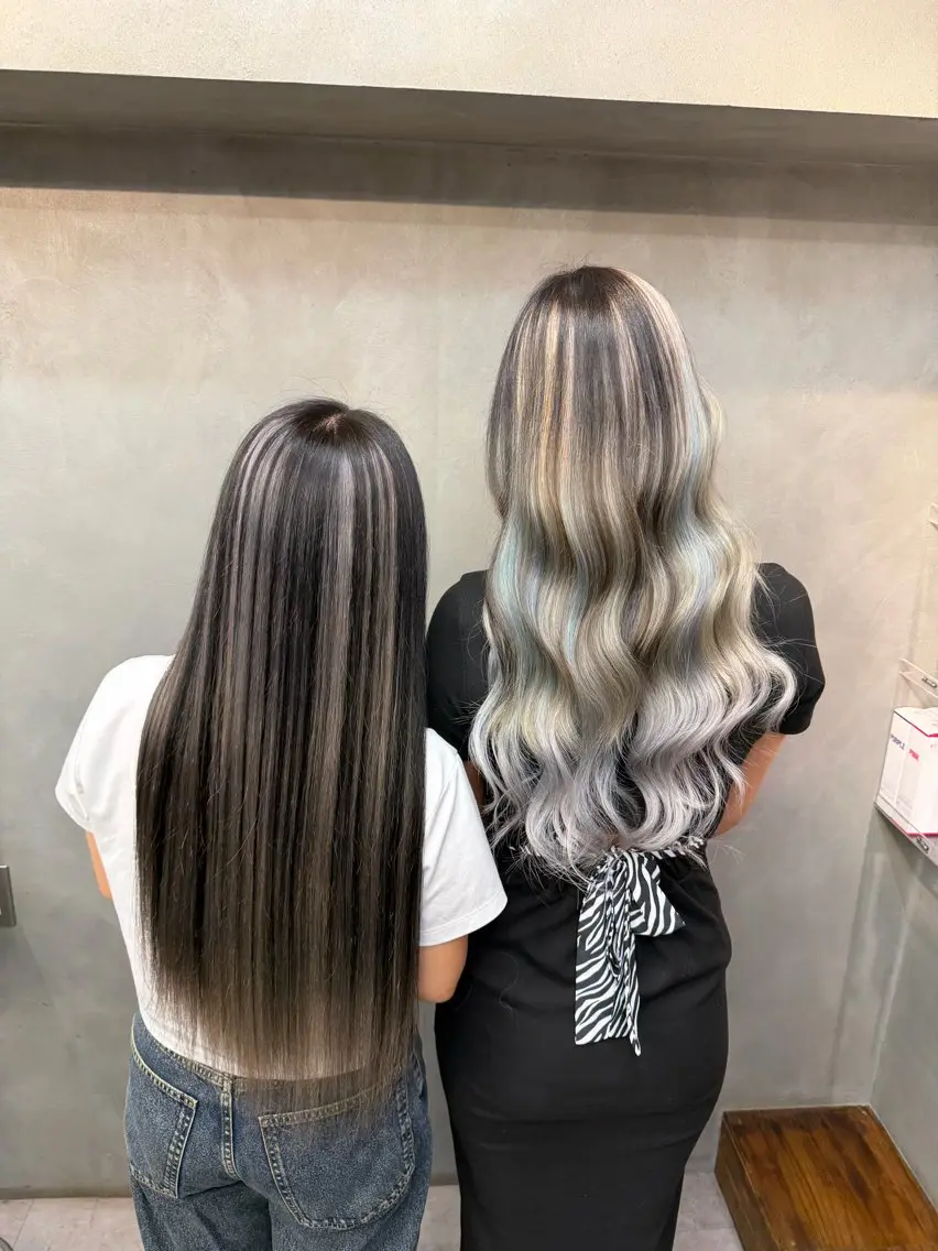 ロング カラー エクステ エクステ/コーンロウ KURUMI⛓️🔥のヘアスタイル