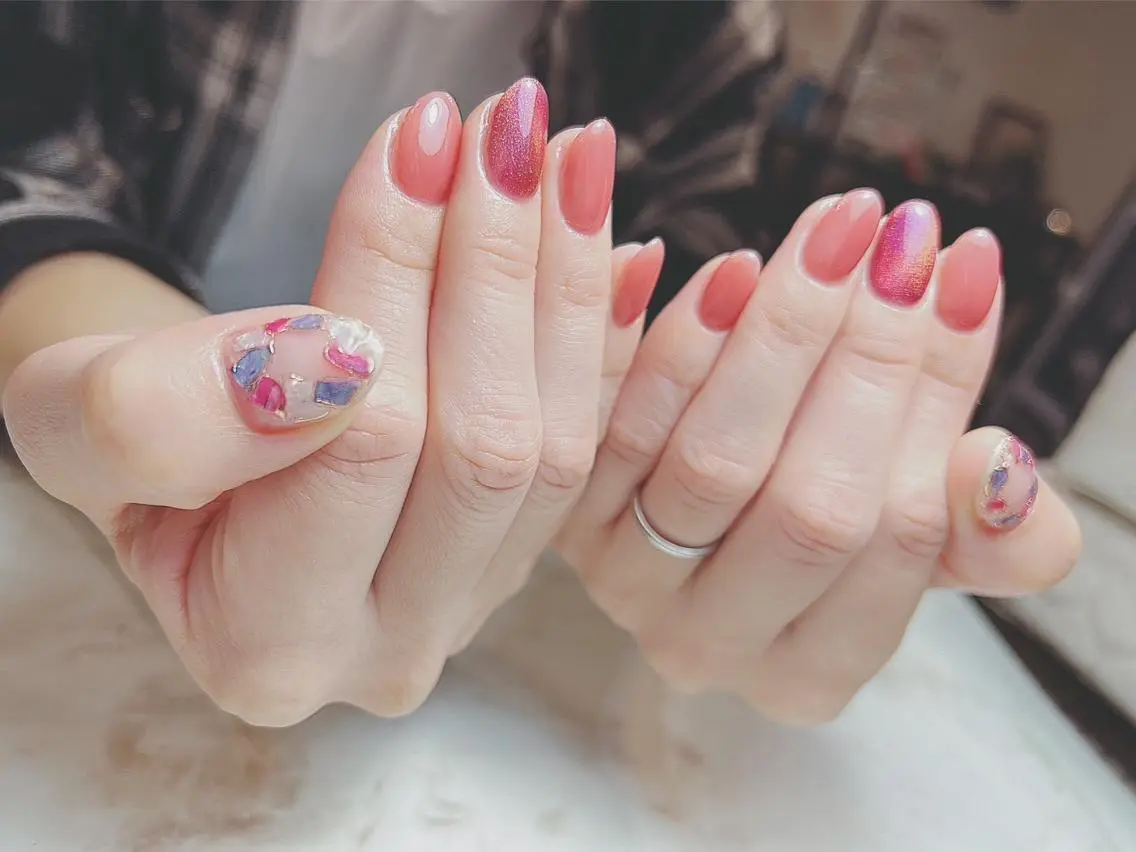 ネイル アートネイル 持ち込み Nailist Honamiのネイルデザイン