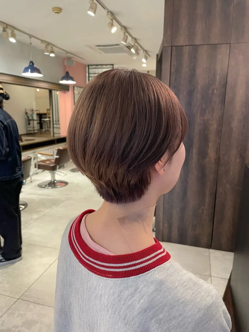 ショート ショートヘア 西野 優夏のヘアスタイル
