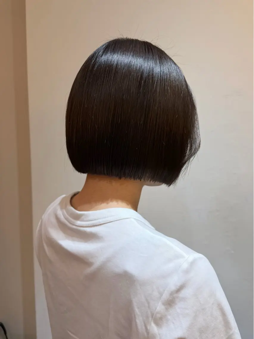 ミディアム カット トリートメント 🍒ボブカット/ moe🍒のヘアスタイル