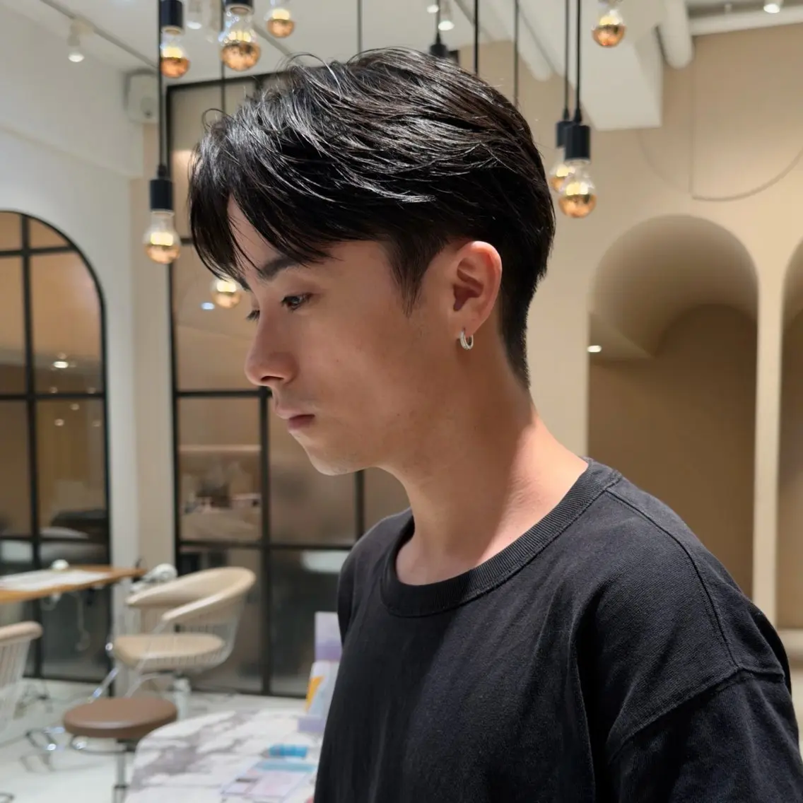 パーマ メンズ フェザーパーマ メンズパーマ ニュアンスパーマ カット パーマ メンズカット /パーマ🍀田畑玖音のヘアスタイル