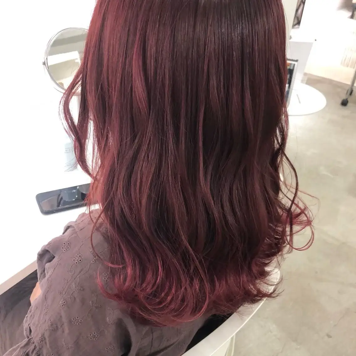 ロング カラー ヘアカラー Parve  Mix 🫧梶川虹のヘアスタイル