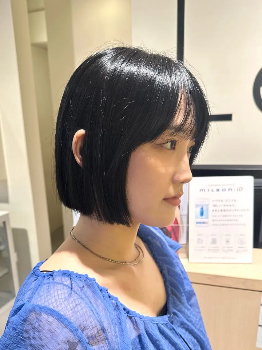 ショート ボブ raika .のヘアスタイル