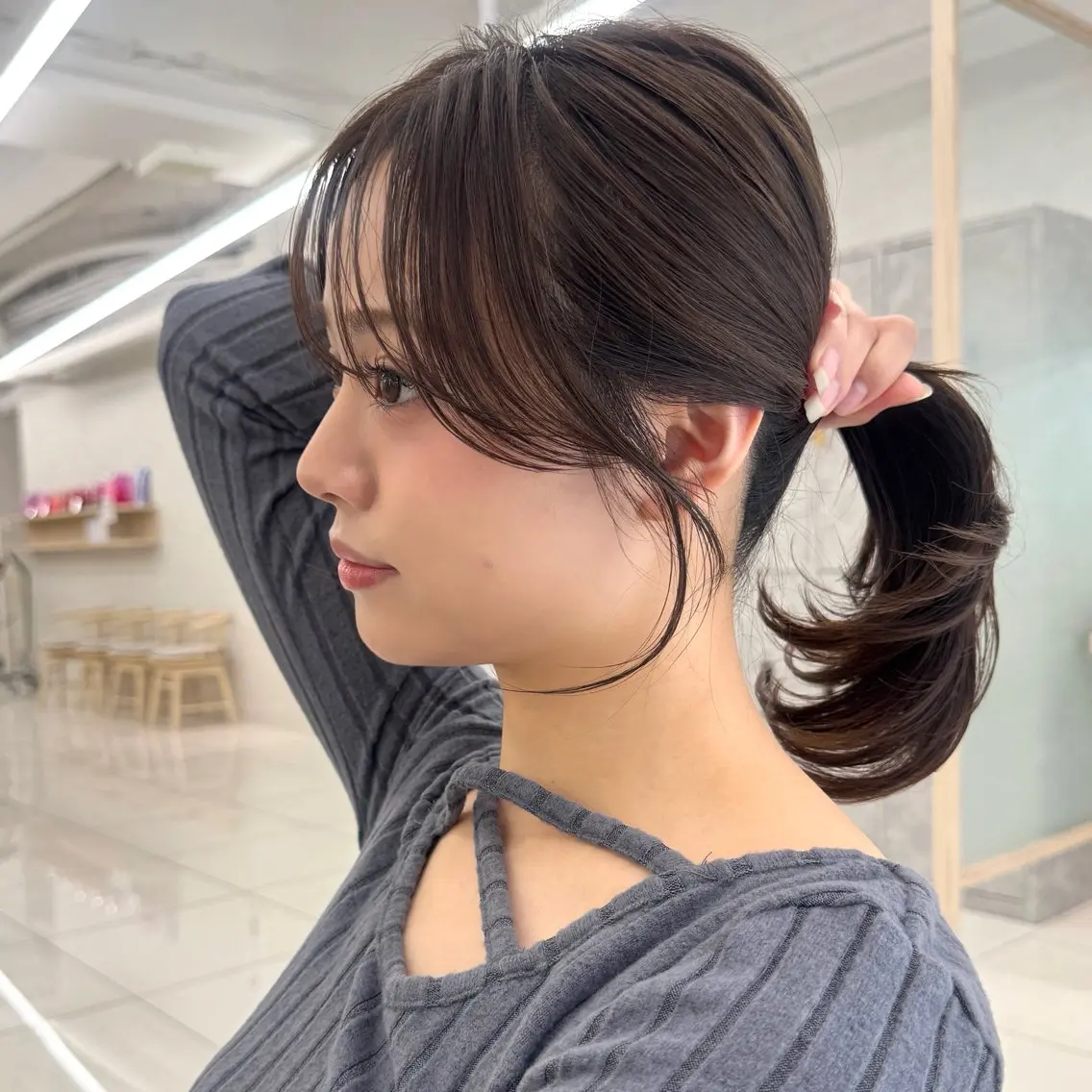 セミロング カット 似合わせカット/ レイヤーカット/新谷のヘアスタイル