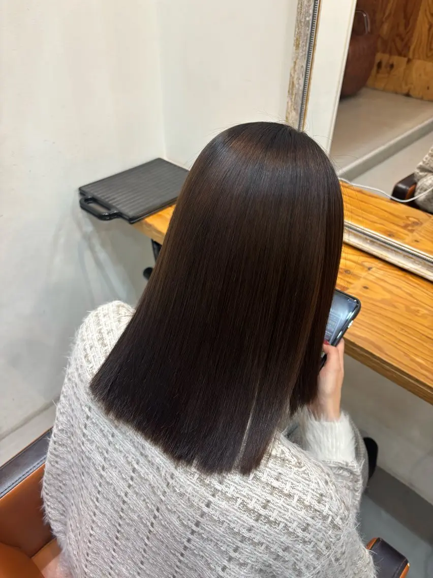 ミディアム Misaki 🍒のヘアスタイル