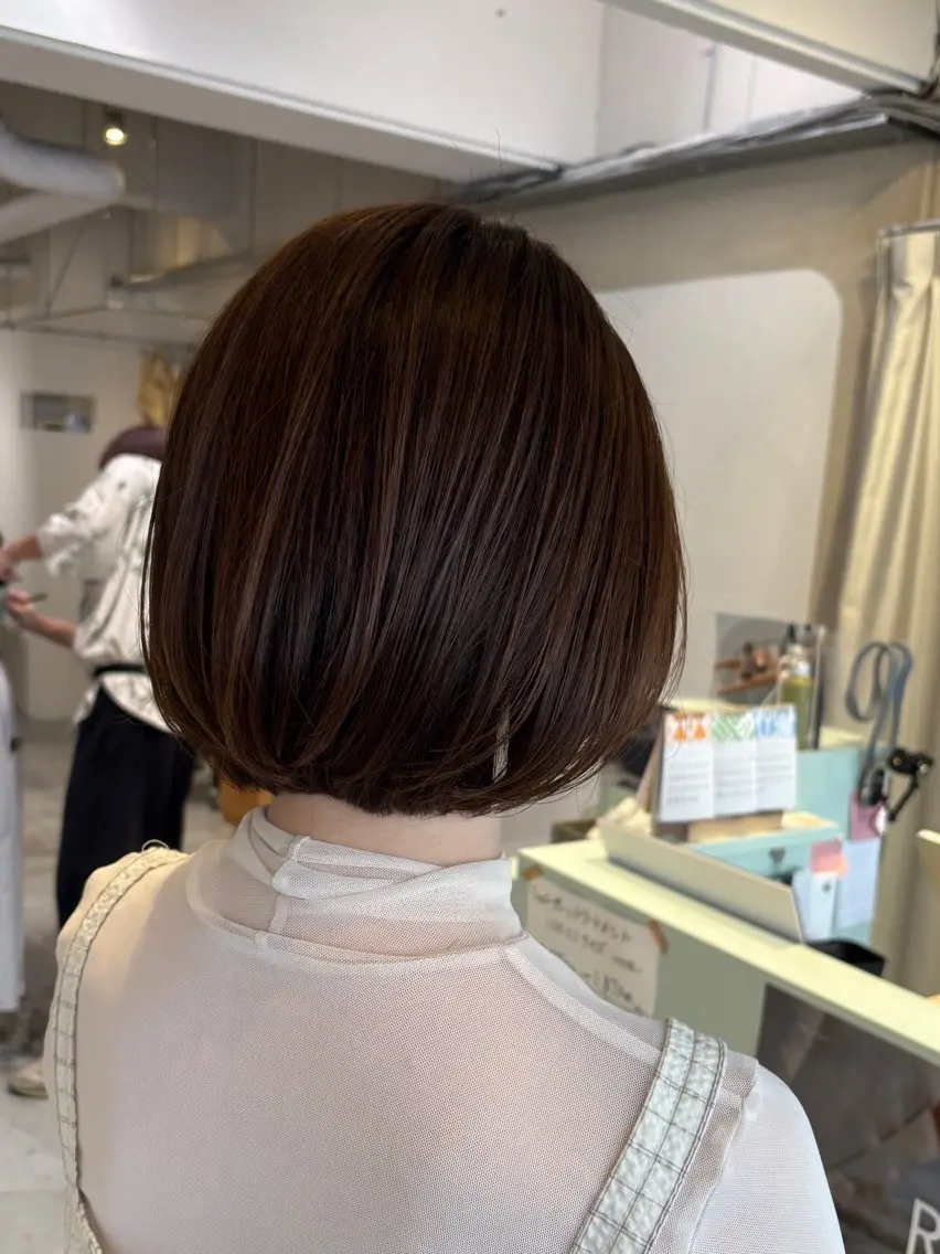 カラー ヘアカラー トリートメント ヘッドスパ こはね /艶髪のヘアスタイル