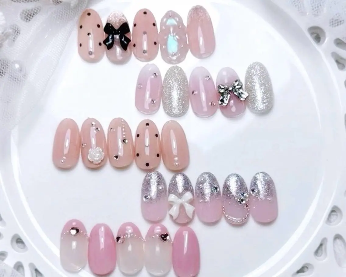 ネイル ガーリー nailsalon Questのネイルデザイン