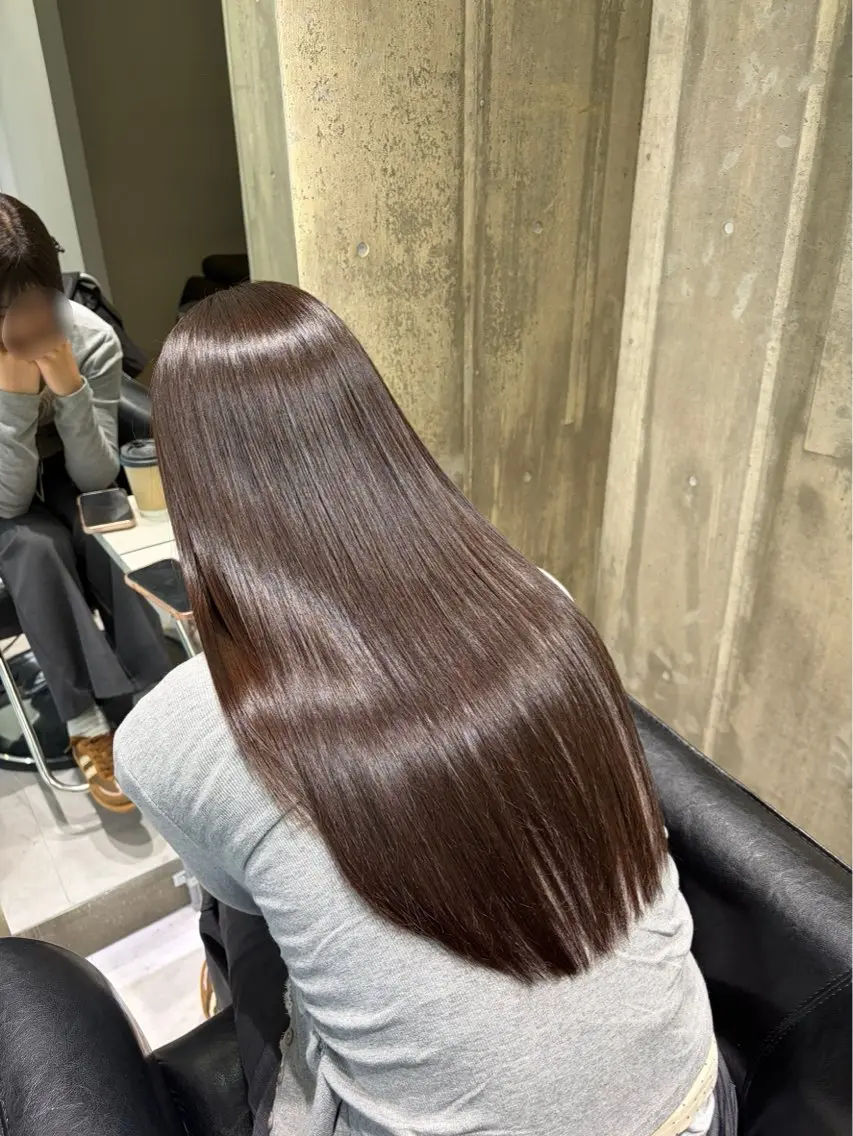 ロング カラー 髪質改善 トリートメント カット ヘアカラー トリートメント 中村 佳菜のヘアスタイル
