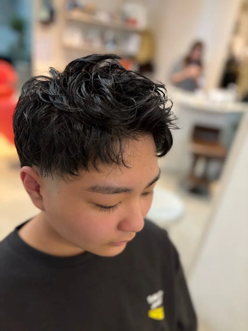 メンズ カット lachiq R+ カイトのヘアスタイル