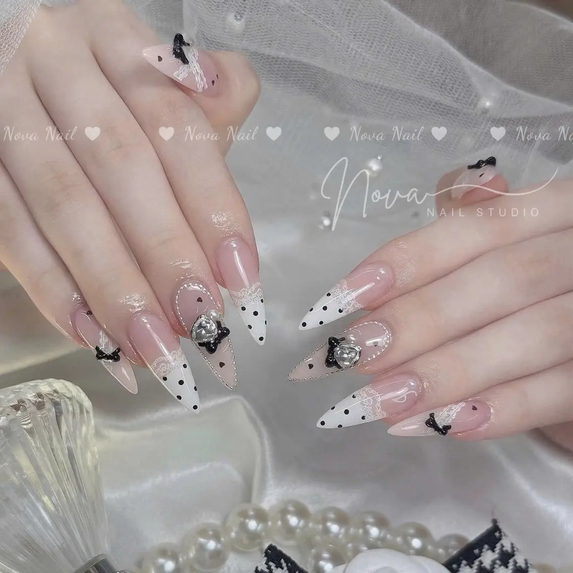 ネイル ハンドネイル ハンドケア Nova Nail Nambaのネイルデザイン