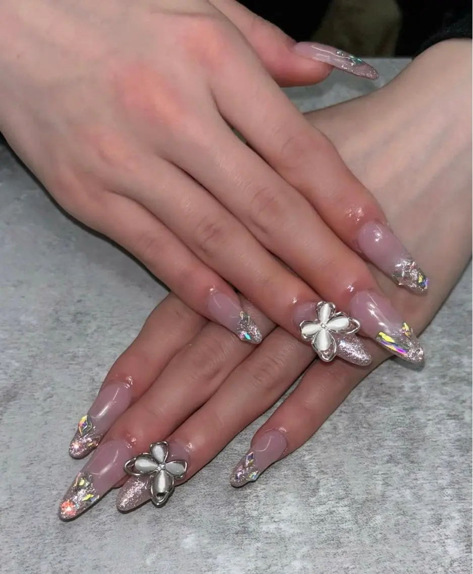 ネイル スカルプネイル ワンホンネイル ハンドネイル icy nail れいあのネイルデザイン