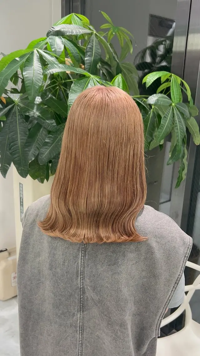 ミディアム カラー ヘアアレンジ ヘアカラー トリートメント ブリーチなしの達人 🌈KAITOのヘアスタイル