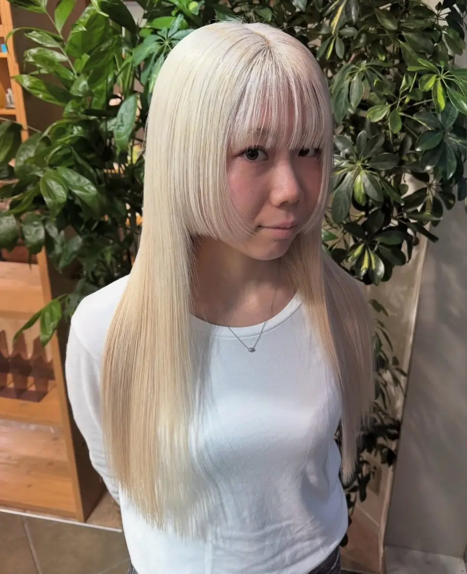 ロング カラー ブリーチ 🦄カラーモデル 募集中🦄ちえみのヘアスタイル