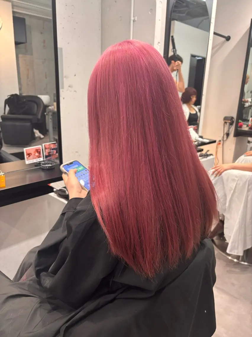ロング カラー 中野 晴登のヘアスタイル