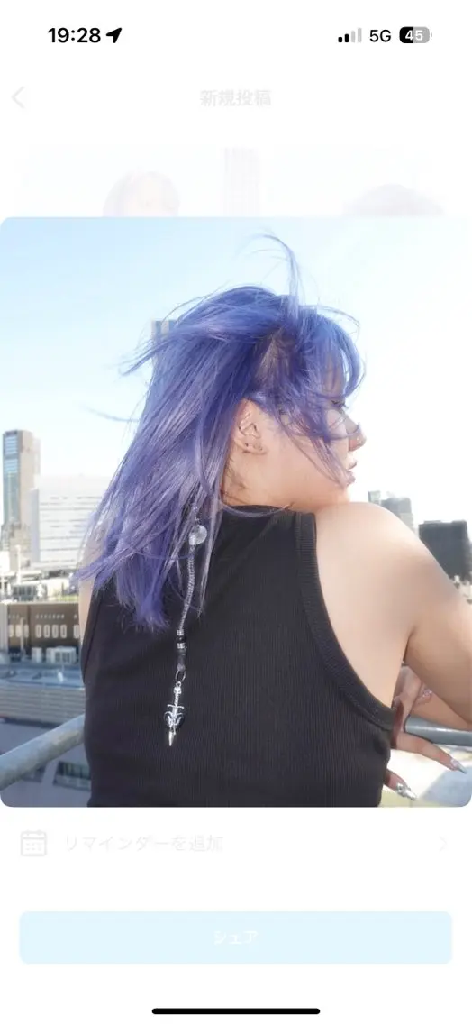 ミディアム カラー ヘアアレンジ ﾌﾞﾚｲｽﾞ˚✧₊⁎ ﾚｲﾔｰToriのヘアスタイル
