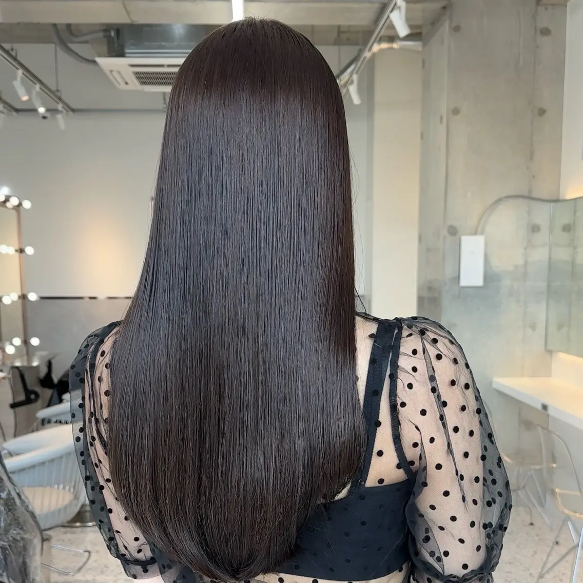 ✴️カット+【美髪縮毛矯正】+クイックトリートメント✴️ミニモ限定超音波アイロン施術付きの写真