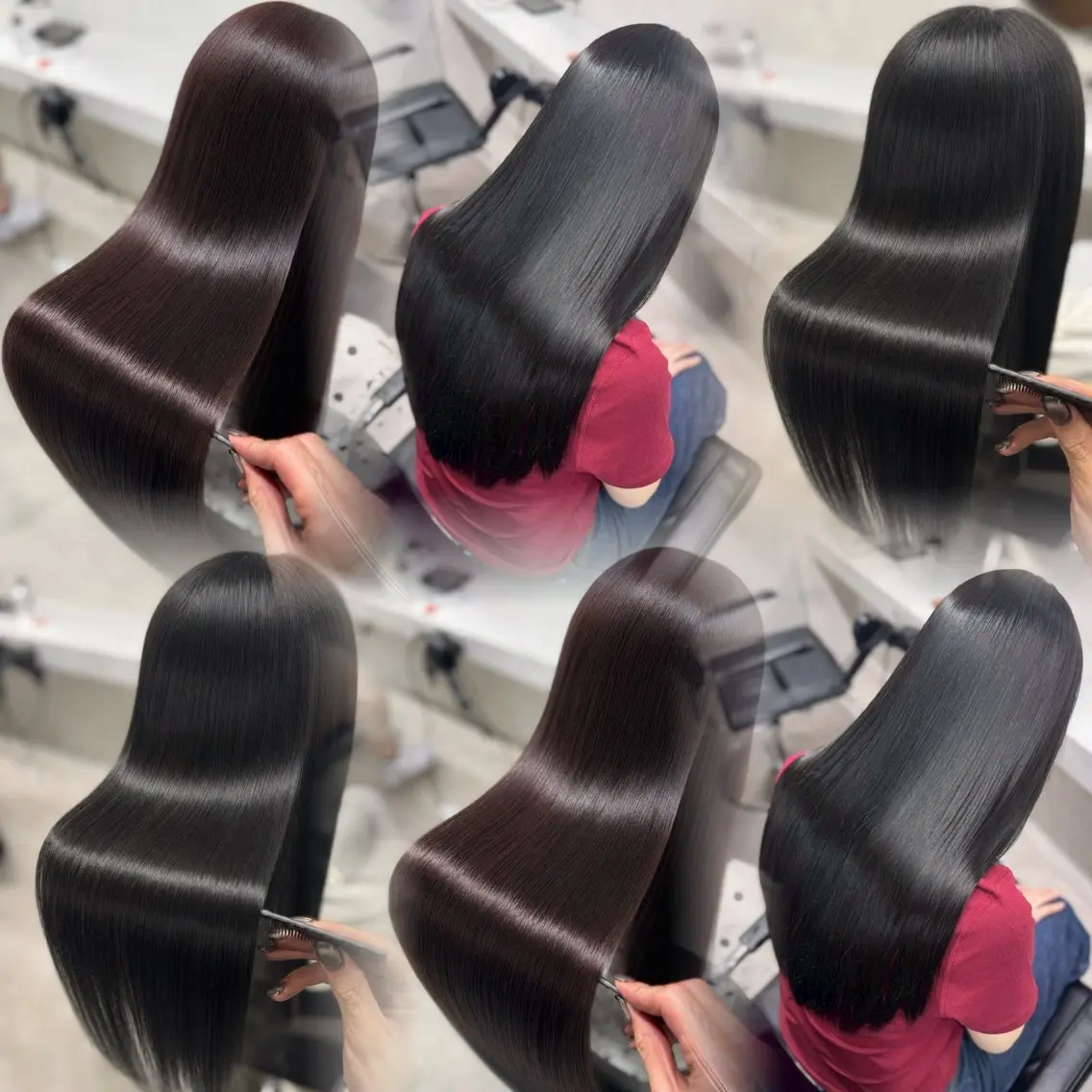 縮毛矯正 MAIKA💞透明感 カラーモデル募集中のヘアスタイル