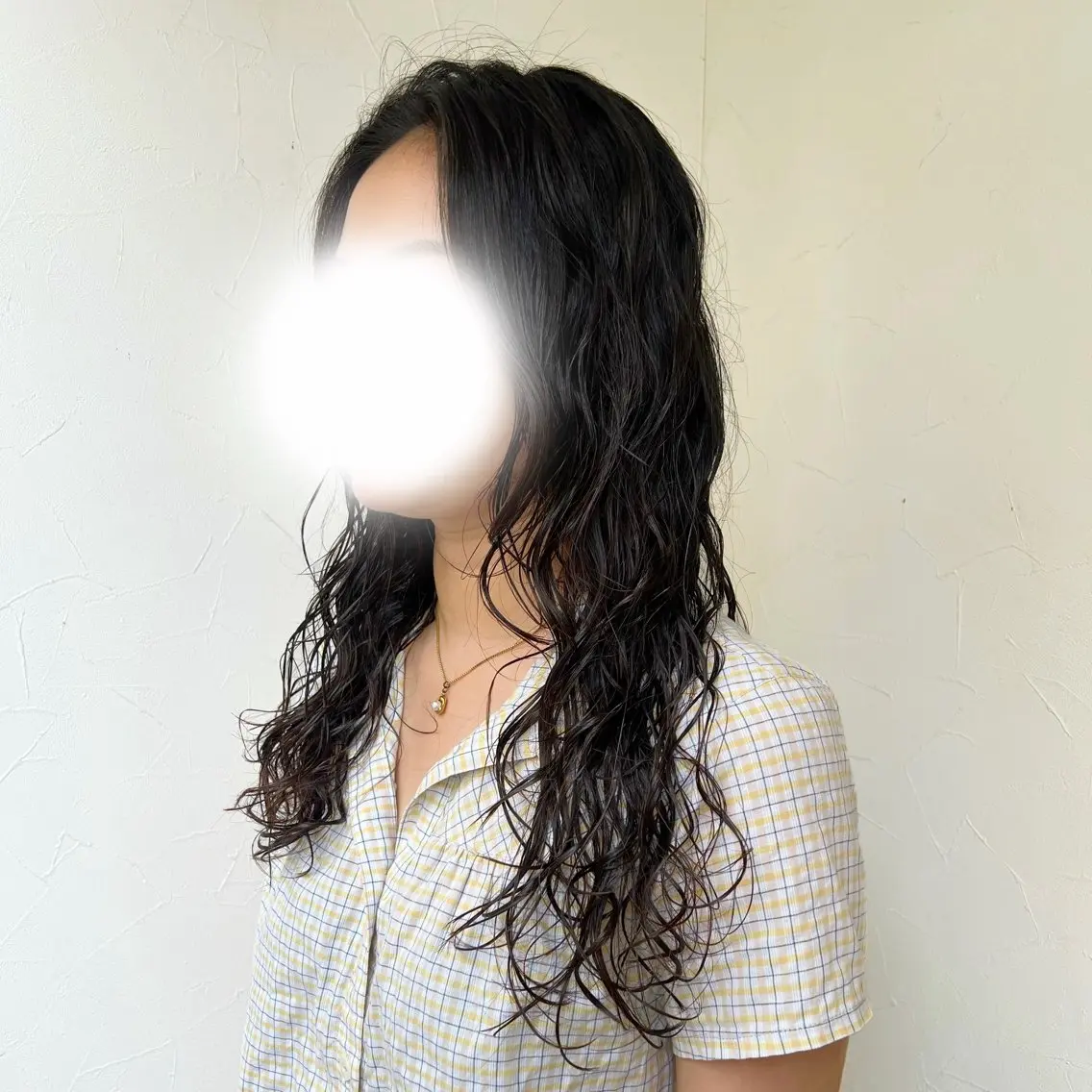 ロング パーマ パーマ 🌙Runa似合わせ /透明感カラーのヘアスタイル