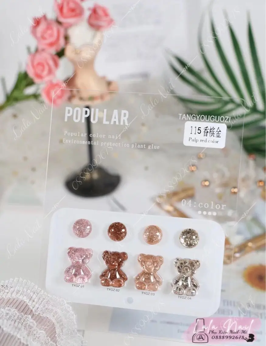 ネイル ラメ(グリッター) ハンドネイル HIN NAILのネイルデザイン