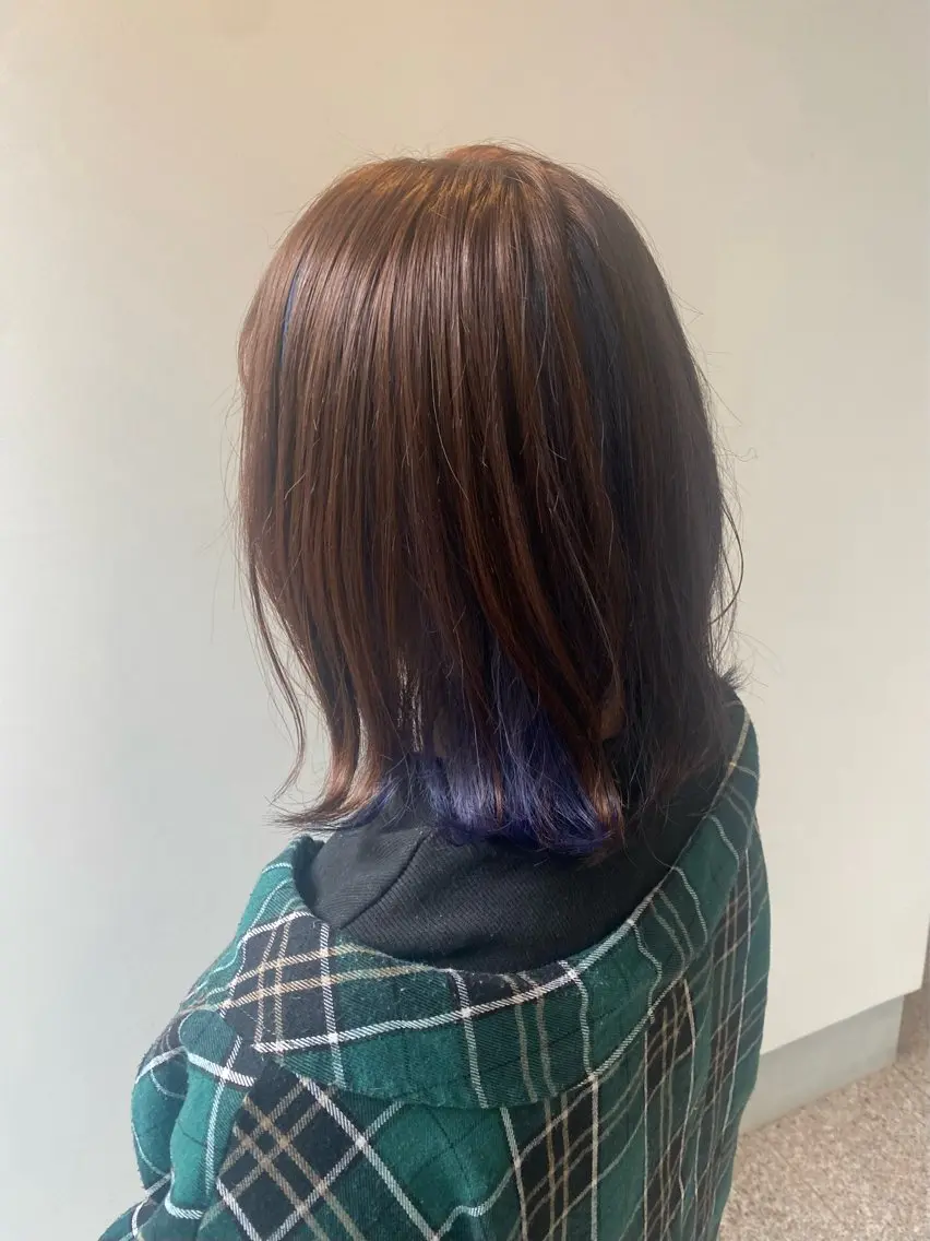 ダブルカラー(インナーカラー)の写真