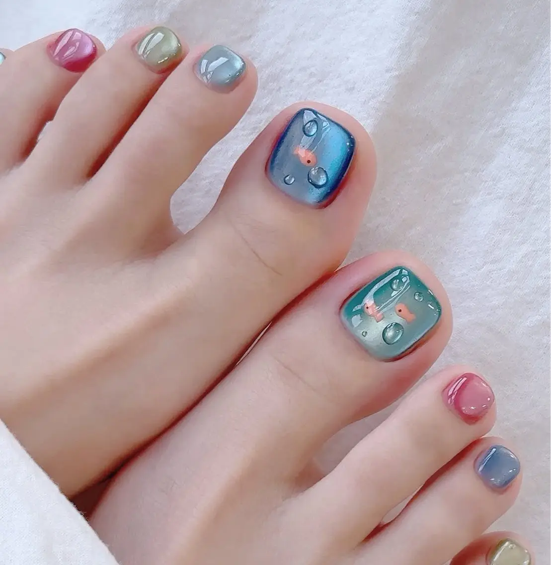 ネイル フットネイル 🎀Lilla💎 Nail Salonのネイルデザイン