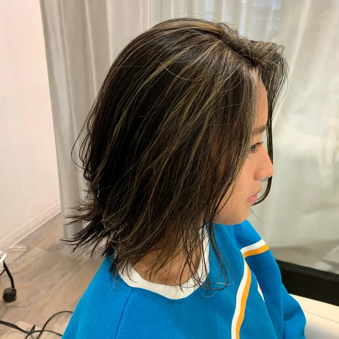 ショート カラー ヘアカラー トリートメント 畑中康志 美髪矯正/ハイトーンのヘアスタイル