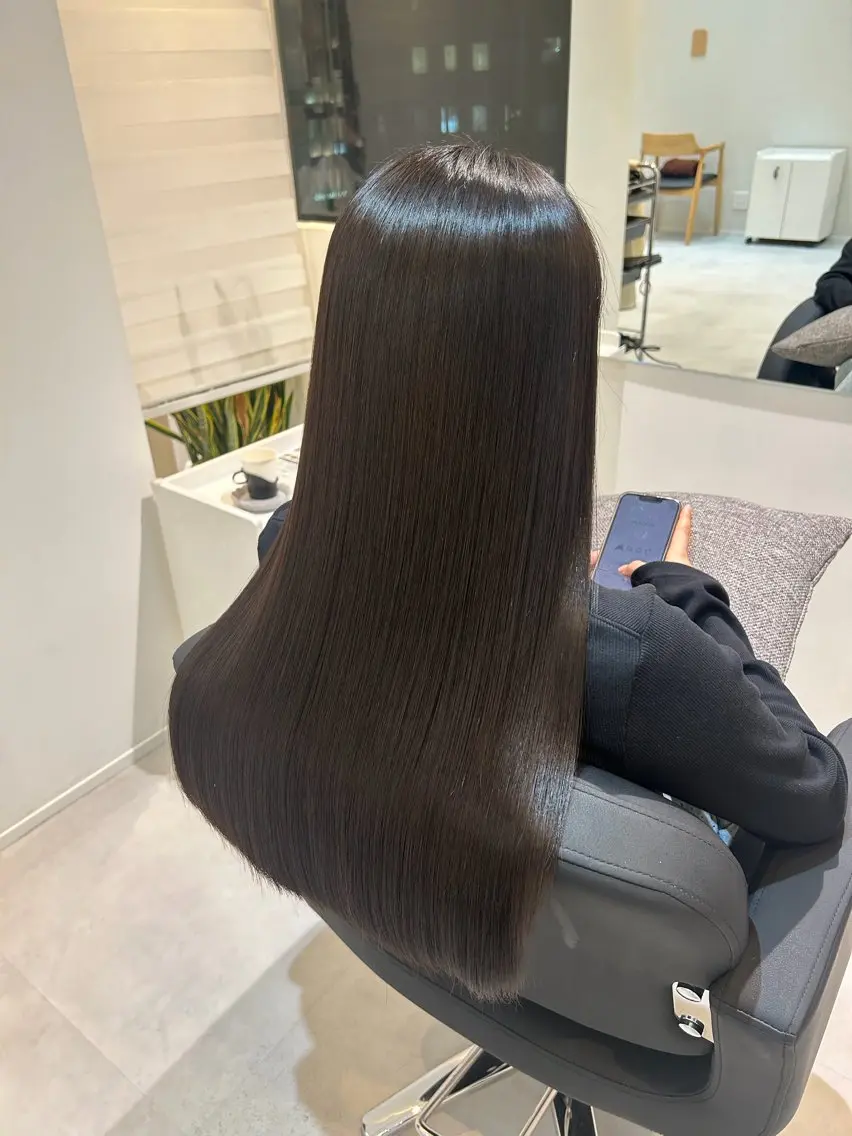 ロング カラー IENA髪質改善 honokaのヘアスタイル
