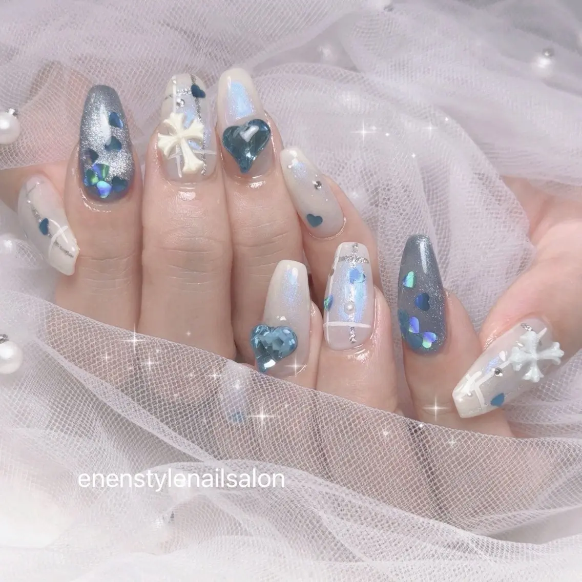 ネイル ハンドネイル 🐾enen style 🐾のネイルデザイン