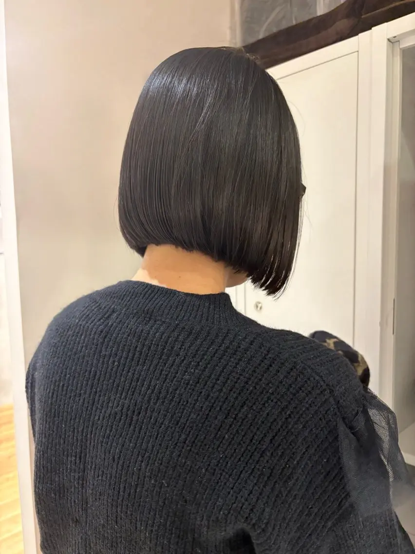 ショート ボブ こうやま みるのヘアスタイル