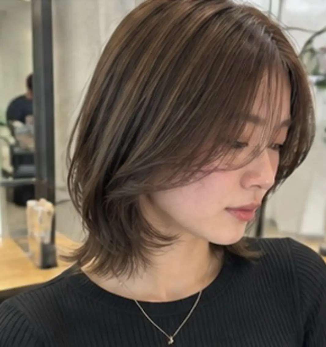 ミディアム 大竹 椿咲のヘアスタイル