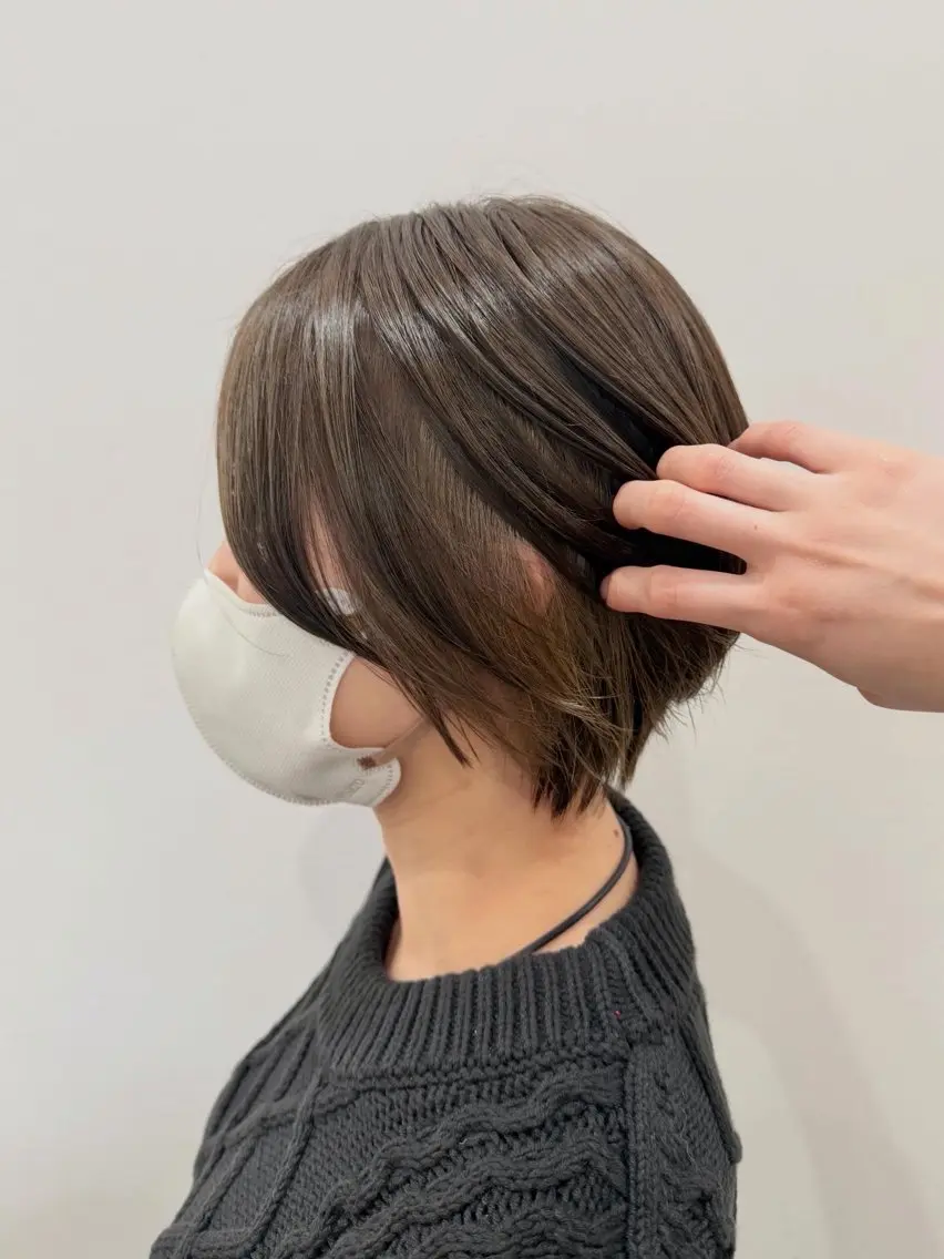 ショート カット ヘアカラー 韓国風hair💕 Kanonのヘアスタイル