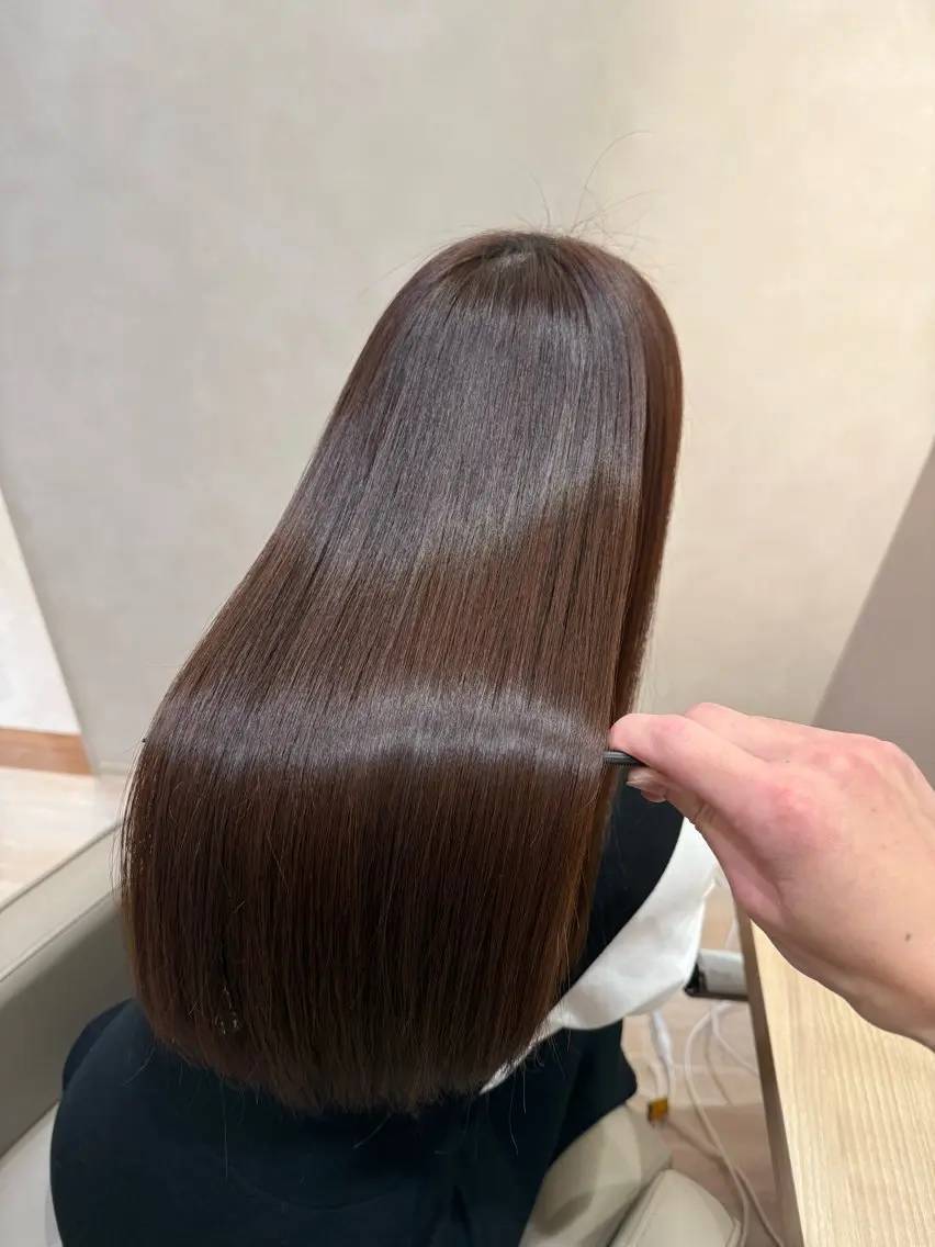 ロング 縮毛矯正 トリートメント 💎髪質改善/艶髪 原孝嘉のヘアスタイル