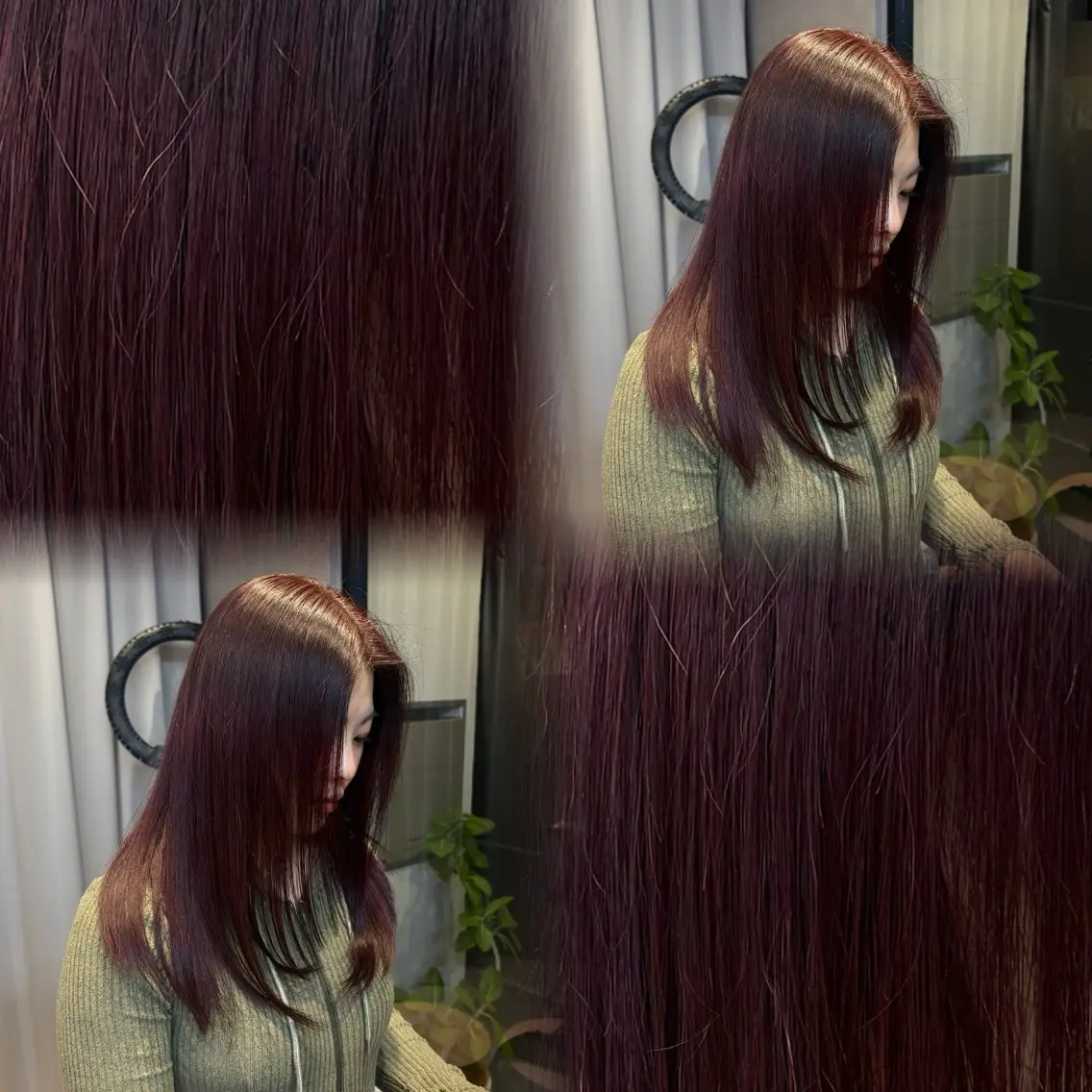 カラー ShioRi/博多/ 暖色/色味カラーのヘアスタイル