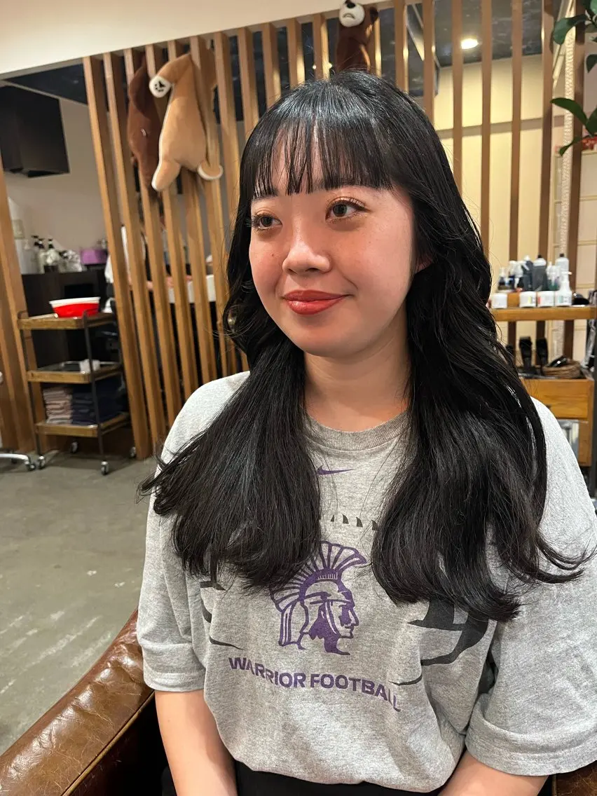 ロング 🫧透明感カラー× レイヤー🫧HARUのヘアスタイル