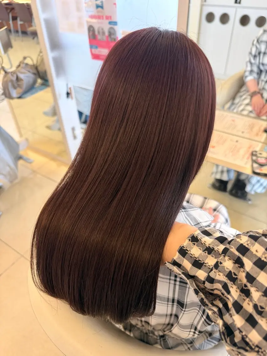 カラー カット ヘアカラー トリートメント 🫧モテ艶カラー🫧 大林未侑のヘアスタイル