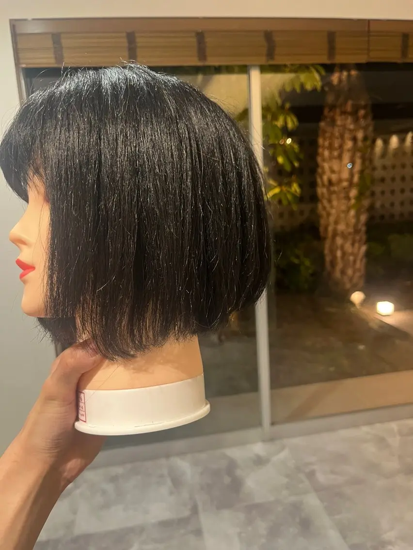 ショート ボブ 岩間 柊冴のヘアスタイル