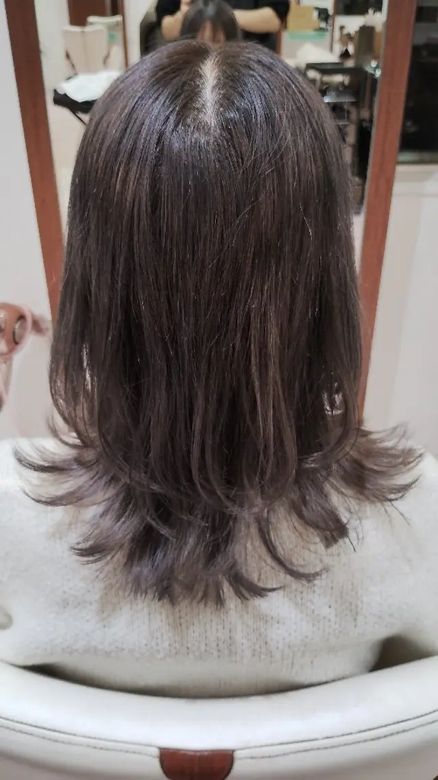 ミディアム 丸山 正真のヘアスタイル