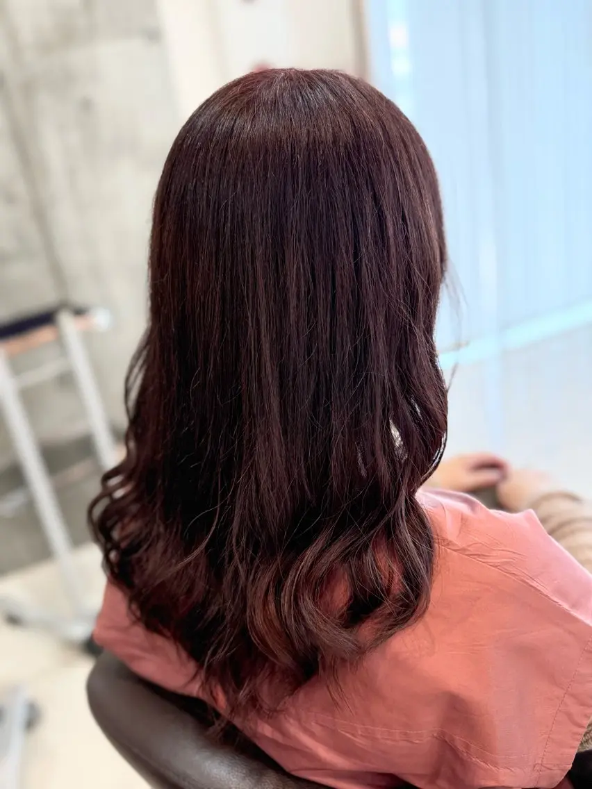 【迷ったらこちら❣️】カット＋全頭ワンカラー＋2STEPトリートメントの写真