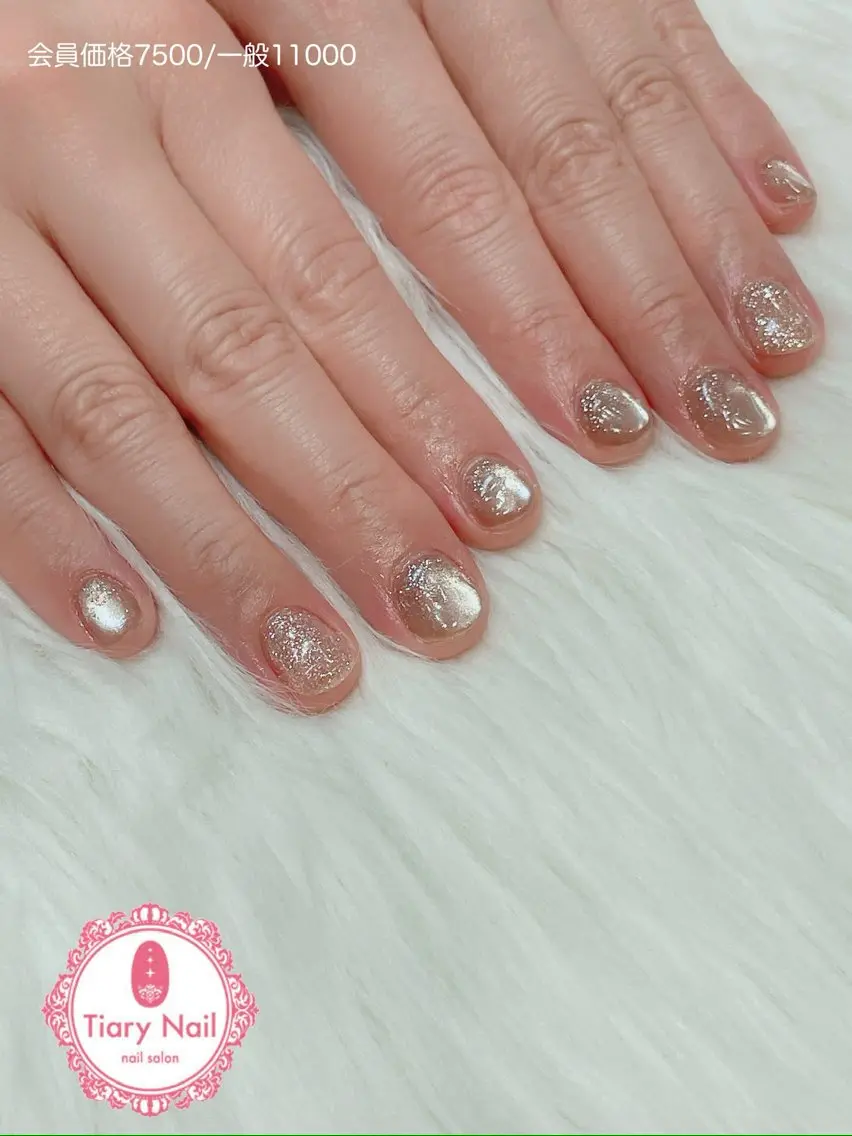 ネイル ハンドネイル TiaryNail 💎Kのネイルデザイン