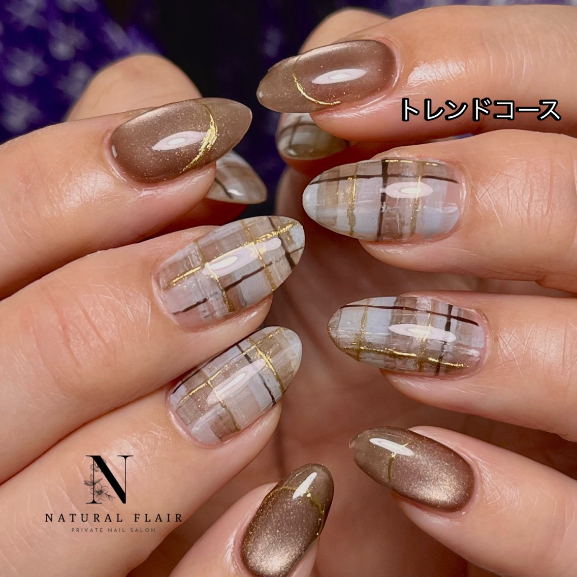 ネイル ハンドネイル natural flairのネイルデザイン