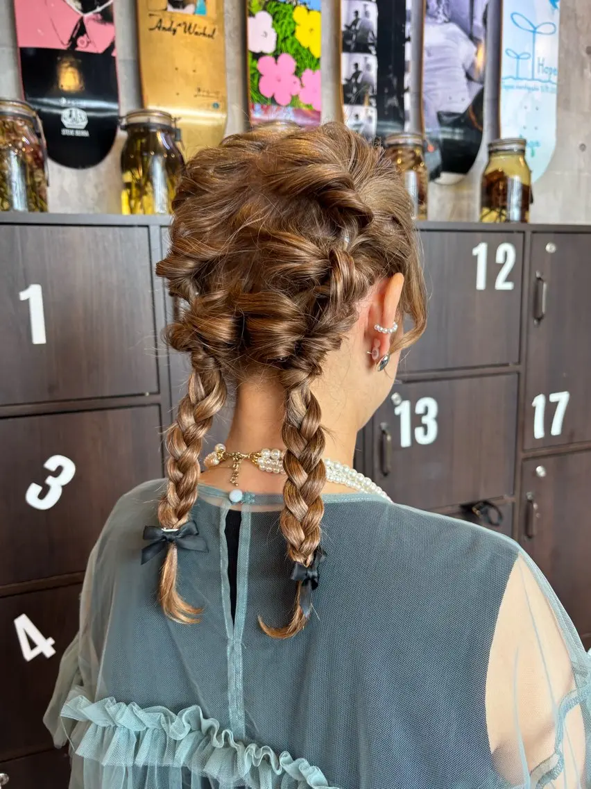 セミロング カット ヘアカラー 【縮毛矯正特化】 kyokaのヘアスタイル