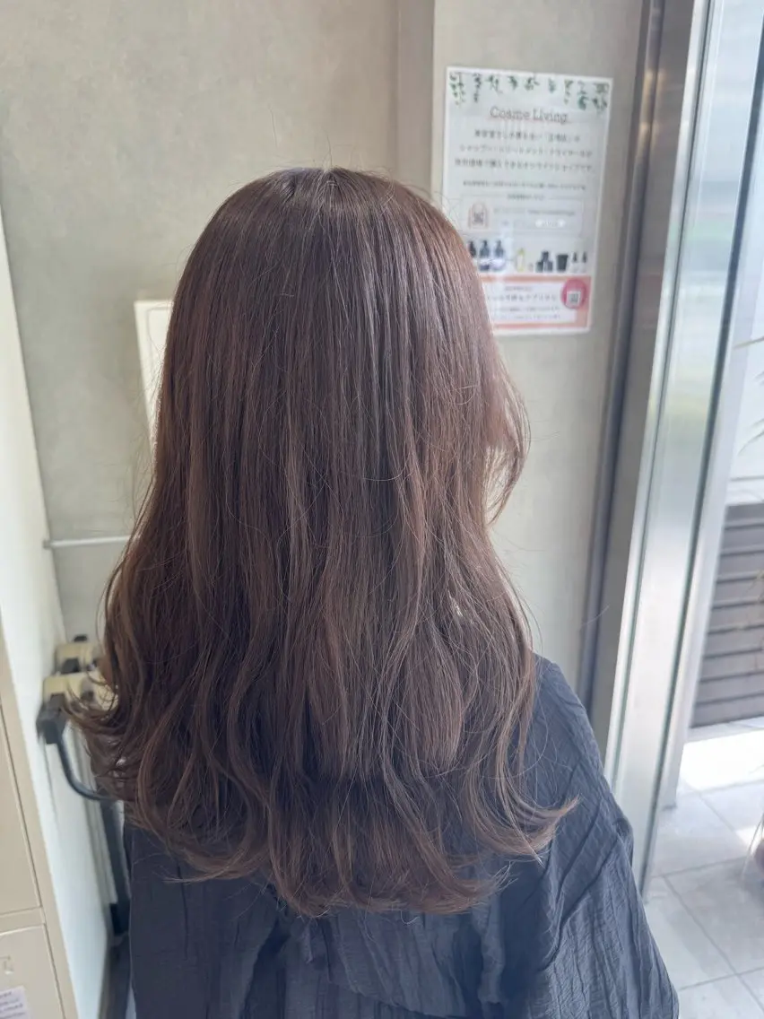 セミロング カラー ヘアアレンジ カット ヘアカラー トリートメント 💫きたはら りおん💫のヘアスタイル